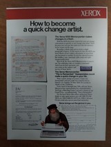 The 6020 Memorywriter Typewriter Da Vinci Xerox Corp 1987 Vintage Print Ad  - $8.90