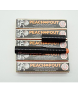 (LOT OF 5) NEW Soap &amp; Glory Peach Pout Balmy Lipstick .03 oz - Peach for... - $32.35 CAD