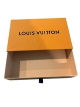 Authentic Louis Vuitton Empty Box 8 3/4&quot; X 5 3/4” X  2” Gift Box Jewelry - £15.06 GBP