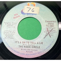 The Magic Circle Rock-A-Bye Your Baby / Its a Sin to Tell A Lie 45 Pop - £9.53 GBP