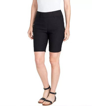 Hilary Radley Women&#39;s Plus Size XXL Black Bermuda Shorts NWT - $9.89