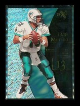 Vintage 1998 Skybox EX2001 Holo Window Football Card #8 Dan Marino Dolphins - £3.34 GBP