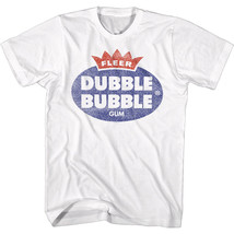 Fleer Dubble Bubble Gum Men&#39;s T Shirt Candy Merch Faded Vintage Pop Tootsie Roll - £23.37 GBP+