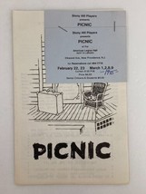 1985 Stony Hill Players Presents Picnic at American Legion Hall - £14.85 GBP