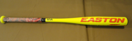 EASTON RIVAL Y5819RIV10 BASEBALL BAT -10 21oz 31in 2 1/4 DIAM.  NEON YELLOW - $28.23