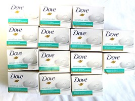 Dove Sensitive Skin Soap 14-Pack, 3.75 oz each, Hypoallergenic w Moistur... - £16.23 GBP