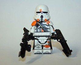 Building Block 212th Airborne Trooper Clone Wars Star Wars Minifigure US Toy Min - £5.54 GBP