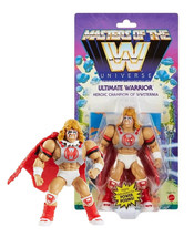 WWE Masters Of The WWE Universe Ultimate Warrior Heroic Champion! 6in Figure NIP - £11.67 GBP