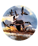 The Landing - Canadian Geese Collector Plate Bradford Exchange 1986 Plat... - £10.19 GBP