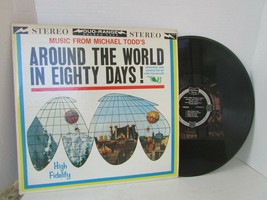 Around The World In Eighty Days Michael Todd&#39;s Music Golden Tone Record Album - £4.42 GBP
