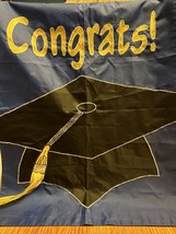 Congrats Large Graduation Banner/Flag - $12.00