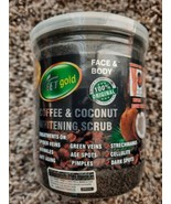 VEET Gold coffee coconut face body scrub .500g - $41.58