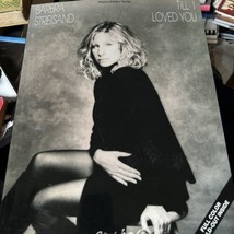 Barbra Streisand Till i Loved You Songbook Spartito Vedere Full List W Poster - $37.06