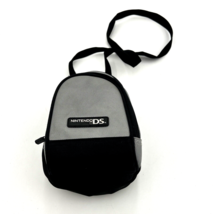 Nintendo DS Gameboy Black Gray Travel Case Mini Backpack Storage Bag - £14.65 GBP