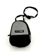 Nintendo DS Gameboy Black Gray Travel Case Mini Backpack Storage Bag - £14.77 GBP