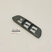 NEW GENUINE TOYOTA RAV4 DRIVER SIDE FRONT DOOR SWITCH BEZEL COVER 74232-... - $23.31