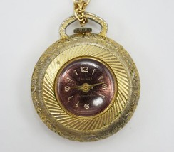 Truway Ladies Mechanical Watch Pendant Necklace - £15.56 GBP