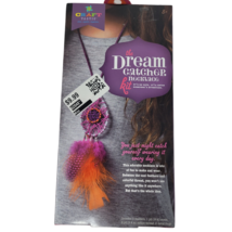 Craft Tastic The Dream Catcher Necklace Kit pink and orange New - £3.12 GBP