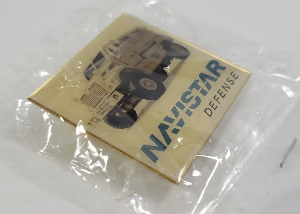 *B9) Navistar Defense MRAP International MaxxPro Dash SEMA Pin Item image 3