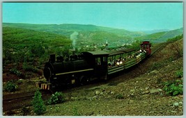 Old Steam Lokie Train Ashville Pennsylvania PA UNP Chrome Postcard G10 - $3.91