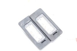 14-18 BMW X5 REAR LICENSE PLATE LIGHTS PAIR Q1761 image 2