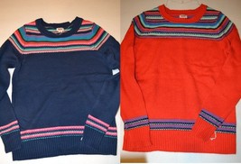 Mossimo Supply Co. Womens Juniors Fairisle Sweater  Sizes L  NWT - £9.35 GBP
