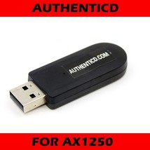 Authenticd Wireless Headset Usb Dongle Transceiver GSHP57C Black 4 Atrix AX1250 - £7.78 GBP