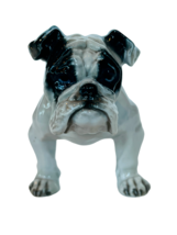 Kunstabteilung English Bulldog figurine puppy dog sculpture Germany Rose... - £195.13 GBP