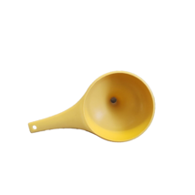 Vintage Foley Yellow Harvest Gold Plastic Funnel Mid Century 4&quot; Top Diam... - $16.00