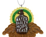 Midwest-CBK Home Brew  Christmas Ornament Water Barley Hops Yeast  - $8.19