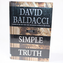 SIGNED The Simple Truth By David Baldacci Hardcover Book, 1st Edition Copy 1998 - £21.28 GBP