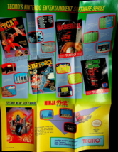 Tecmo Game Ad For Nes (1989) - New - £10.97 GBP