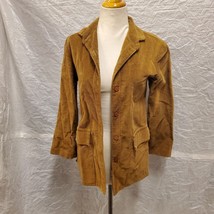Samantha California Women&#39;s Brown Corduroy Jacket, Size 5 - £39.56 GBP