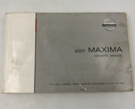 2007 Nissan Maxima Owners Manual Handbook OEM L04B44027 - £21.23 GBP