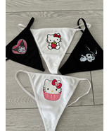 Hello Kitty, Kuromi thong, kawaii underwear, underwear, Thong wear for Kitties - $21.00