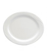13 in. Arcadia White Porcelain Oval Platter - $592.16