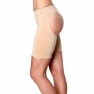 Primary image for NEW WOMEN'S VALENCIA SHAPEWEAR SLIMMING BUTT LIFTER BOY SHORT BEIGE STYLE #8069
