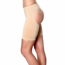 NEW WOMEN&#39;S VALENCIA SHAPEWEAR SLIMMING BUTT LIFTER BOY SHORT BEIGE STYL... - £12.58 GBP