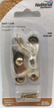 National Hardware N148-684 V600 Crescent Rigid Sash Lock, Brass - £3.94 GBP
