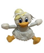 Kellytoy Duck White Plush Yellow Hat Polka Dot Dress Play Pets w/Tag 9 i... - £13.95 GBP