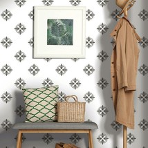 Roommates Rmk11475Wp Black Honey Bee Black Peel And Stick Wallpaper - £33.01 GBP