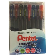 Pentel Colour Roller Gel Pen Set - (Multicolour) - (Pack of 8 pen) - £14.21 GBP