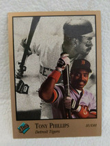 1992 Leaf Studio Baseball Card #176 Tony Phillips  - £0.74 GBP