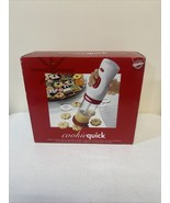 Wilton Cookie Quick Cordless Cookie Press 9 Disks Reverse Action Tested ... - $18.82 CAD