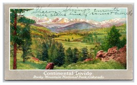 Continental Divide Rocky Mountain National Park CO Union Pacific DB Postcard E19 - $2.35