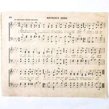 1881 Matron&#39;s Song Victorian Sheet Music Ohio State Grange Agriculture 1... - $19.99