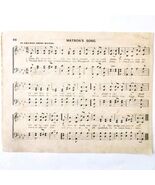 1881 Matron&#39;s Song Victorian Sheet Music Ohio State Grange Agriculture 1... - €17,04 EUR