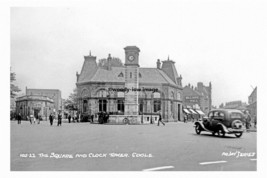 pt4829 - Goole , Square and Clock Tower , Yorkshire - print 6x4 - £2.19 GBP