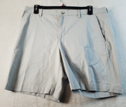Chaps Shorts Mens Size 38 Gray Cotton Pockets Belt Loops Pull On Flat Fr... - $23.80