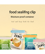 Colorful food sealing clip \ nnovative magnetic method \ refrigerator ma... - $13.00